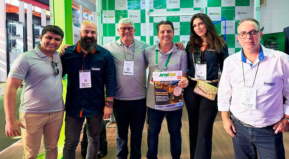 Power-up ganha destaque no Jornal Cana 360 durante a Fenasucro 2026
